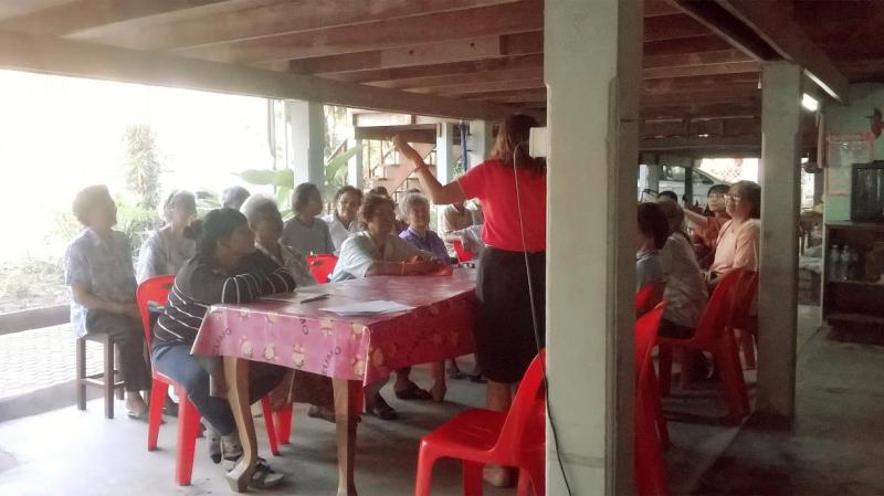 4. กิจกรรมการวางแผนการจัดกิจกรรมของกลุ่มผู้สูงอายุและกลุ่มผู้ประกอบการชุมชนไตรตรึงษ์ วันที่ 19 - 20  มกราคม 2559 ณ หมู่ที่ 4 หมู่บ้านวังพระธาตุ